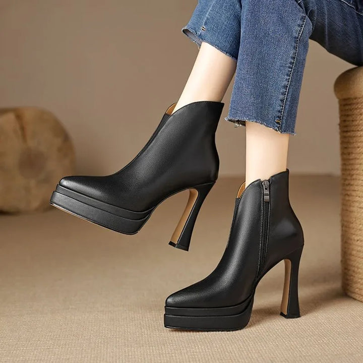 Aline - Bottes au style rétro avec une touche de modernité