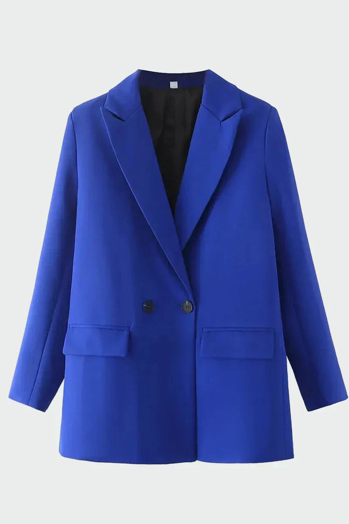 Manteau Oversize aux Lignes Modernes