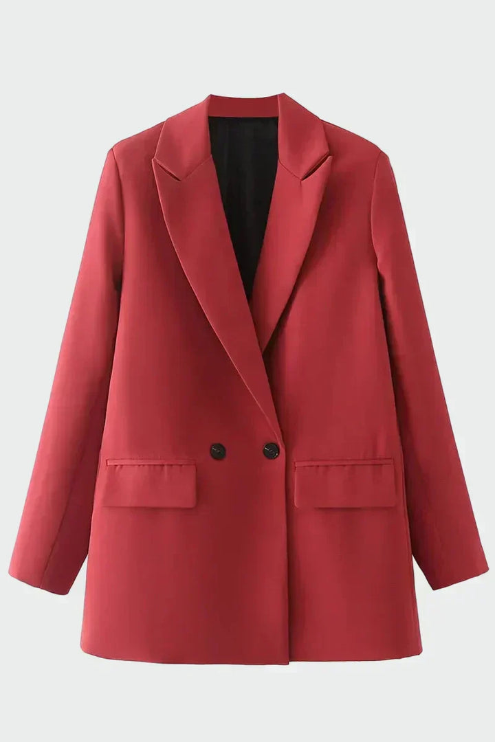 Manteau Oversize aux Lignes Modernes