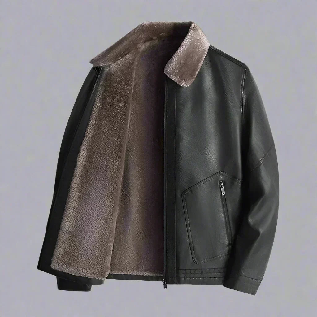 Gisele - Veste en Cuir Cavalier