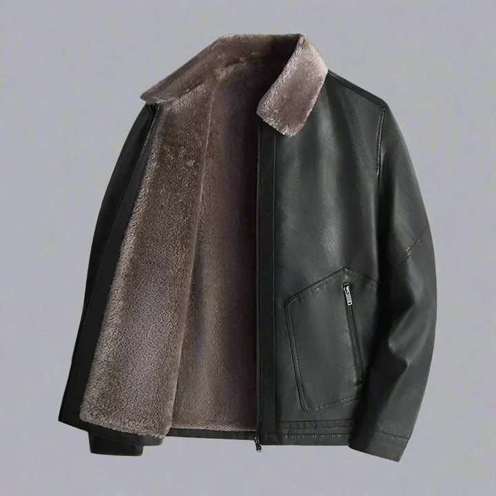 Gisele - Veste en Cuir Cavalier