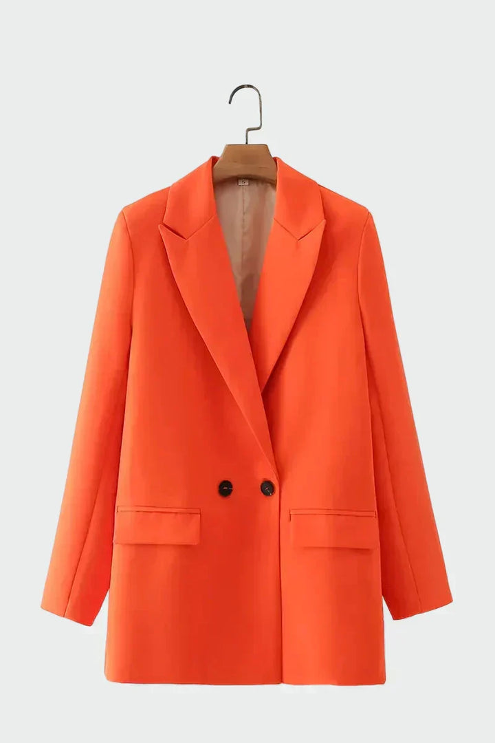 Manteau Oversize aux Lignes Modernes