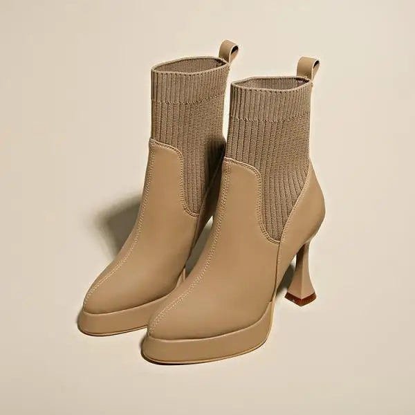 Alice - Bottes à plateforme, confort et élégance féminine