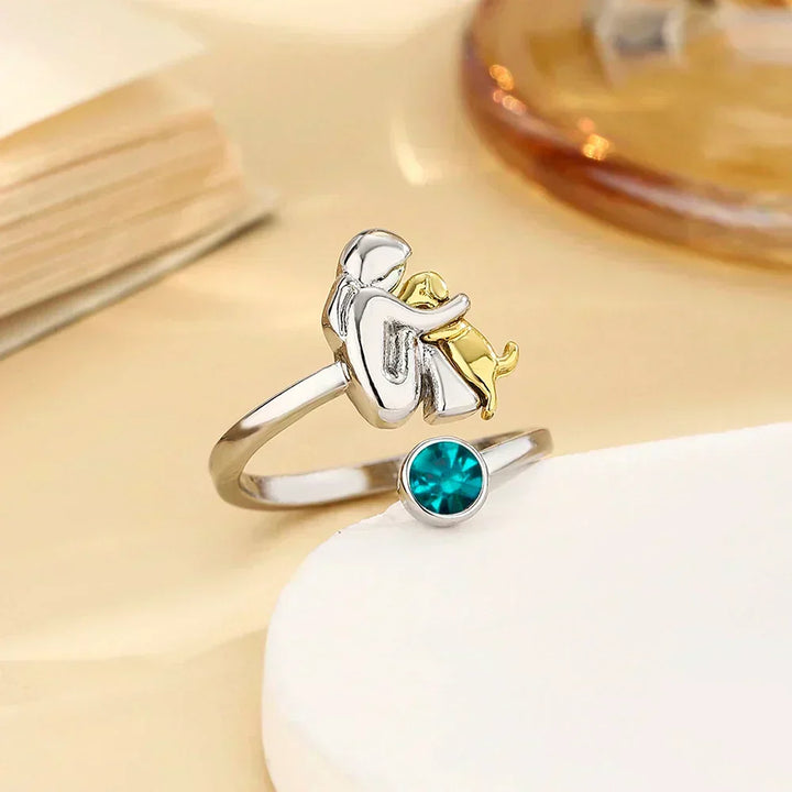Bague Chien Câlin