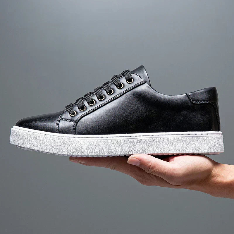 Daniel - Baskets en cuir italien