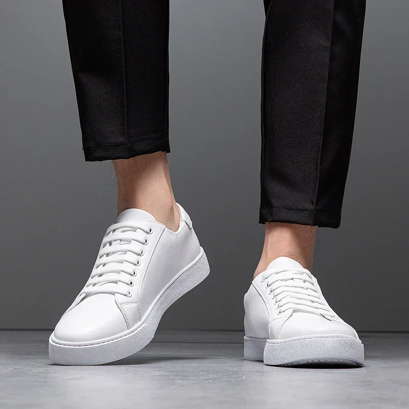 Daniel - Baskets en cuir italien