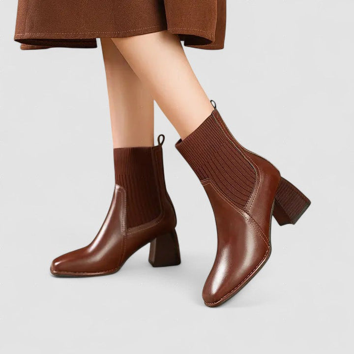Flore - Bottes à plateforme élégantes