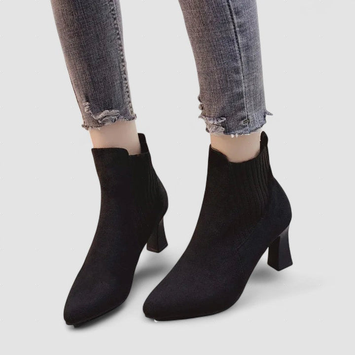 Anouk - Bottes à plateforme en daim