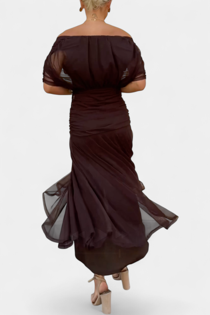 Émeline | Robe Longue Fleurie avec Décolleté en V