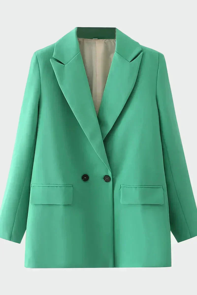 Manteau Oversize aux Lignes Modernes