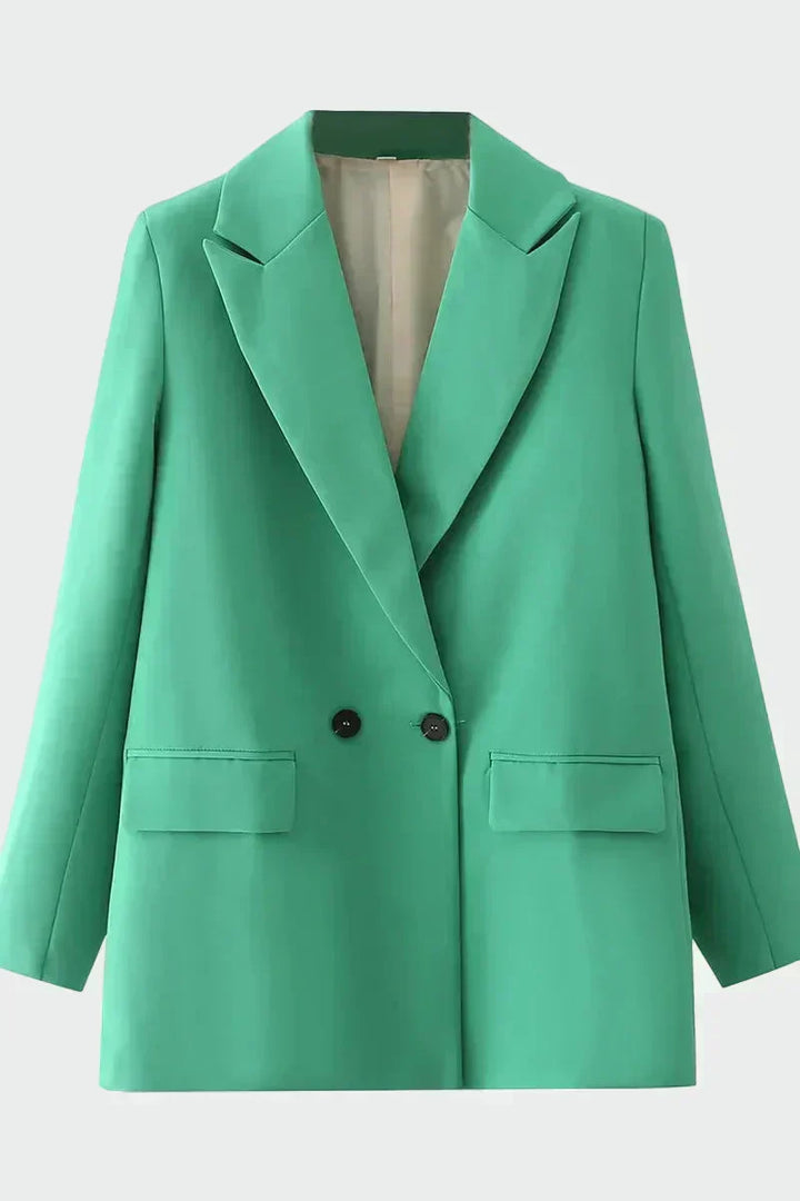Manteau Oversize aux Lignes Modernes
