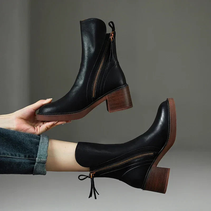 Rosine - Bottes en Cuir