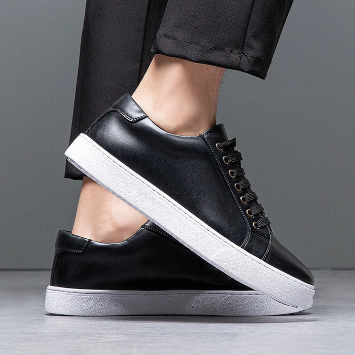 Daniel - Baskets en cuir italien