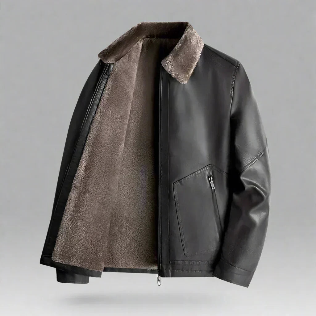 Gisele - Veste en Cuir Cavalier