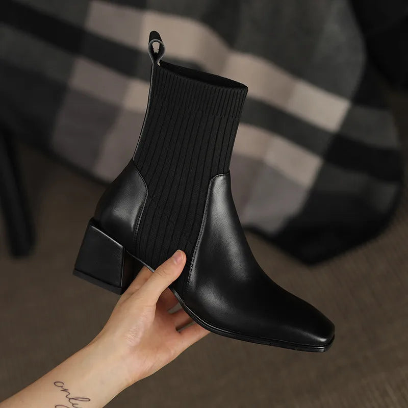 Colette - Bottines à plateforme, confort et élégance féminine