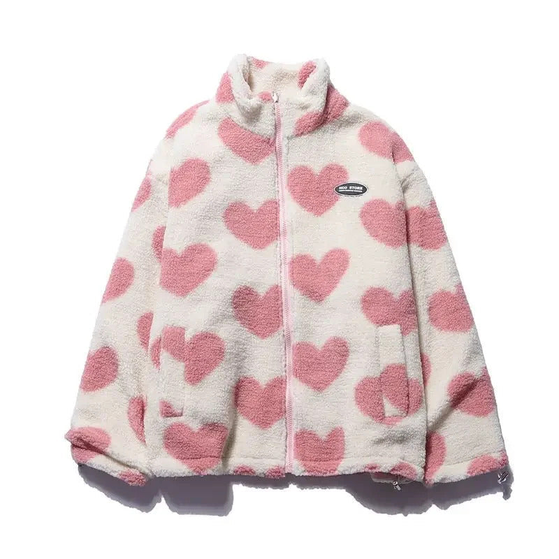 Rose | Veste Cœur Réversible