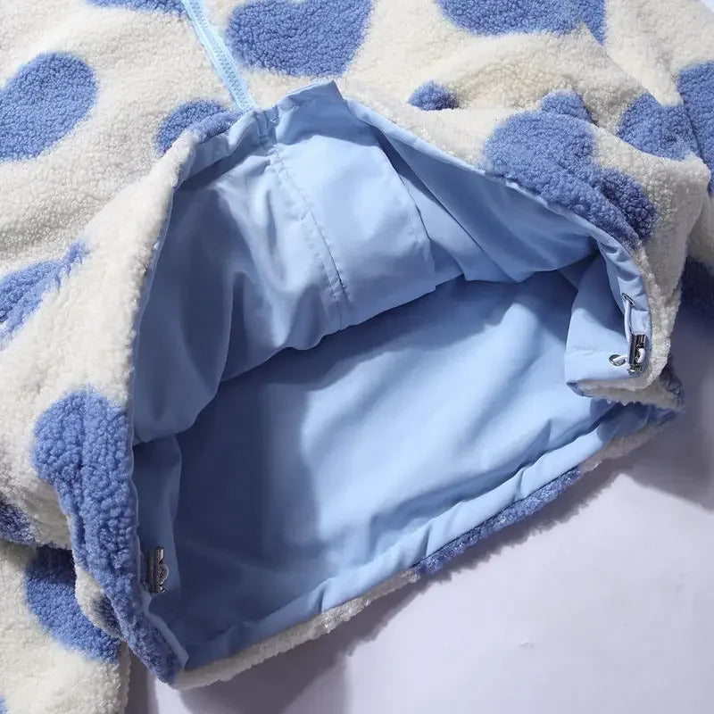 Rose | Veste Cœur Réversible