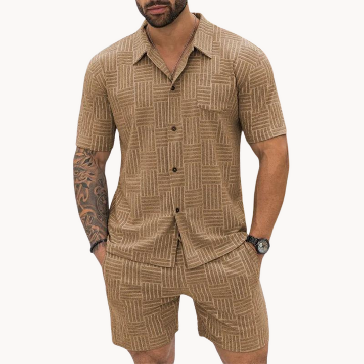 Ensemble Chemise et Shorts - Rétro