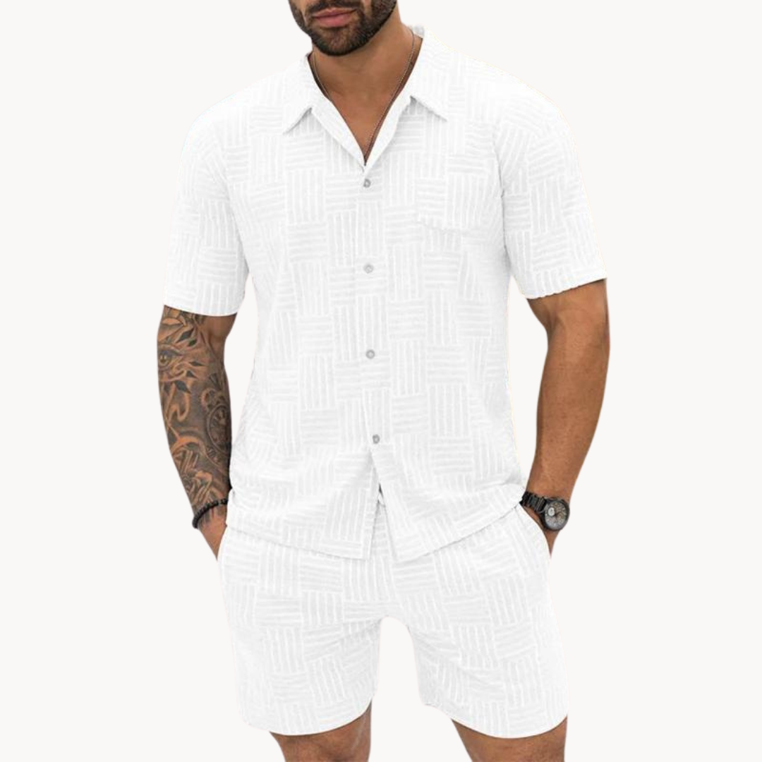 Ensemble Chemise et Shorts - Rétro