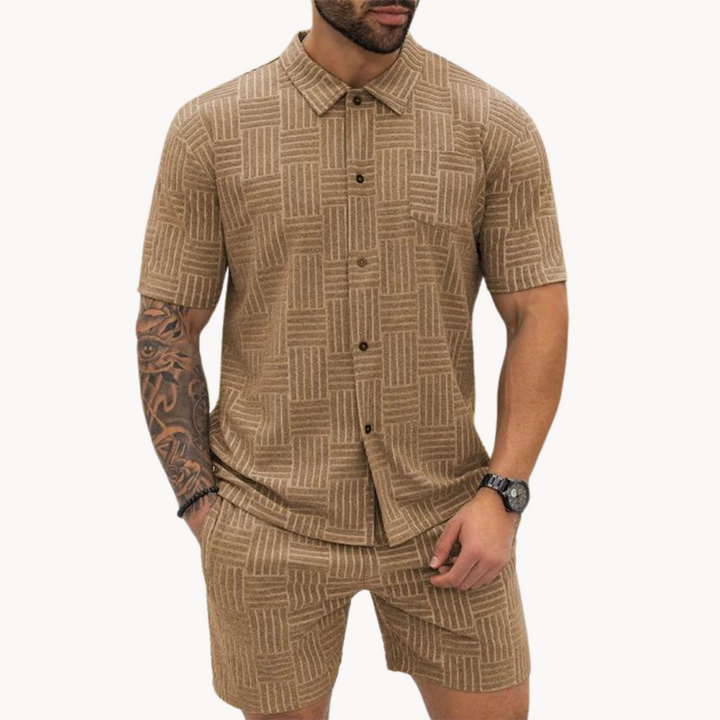 Ensemble Chemise et Shorts - Rétro