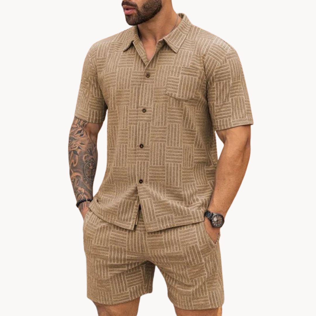 Ensemble Chemise et Shorts - Rétro