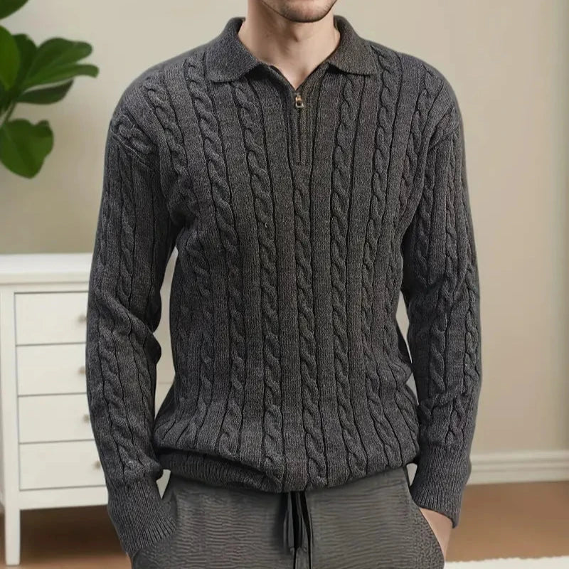 René - Pull en Tricot Ajustable
