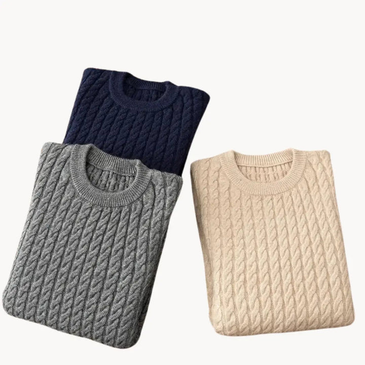 Romain - Pull Tricot Épais