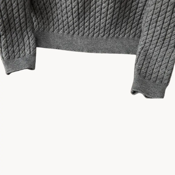 Romain - Pull Tricot Épais