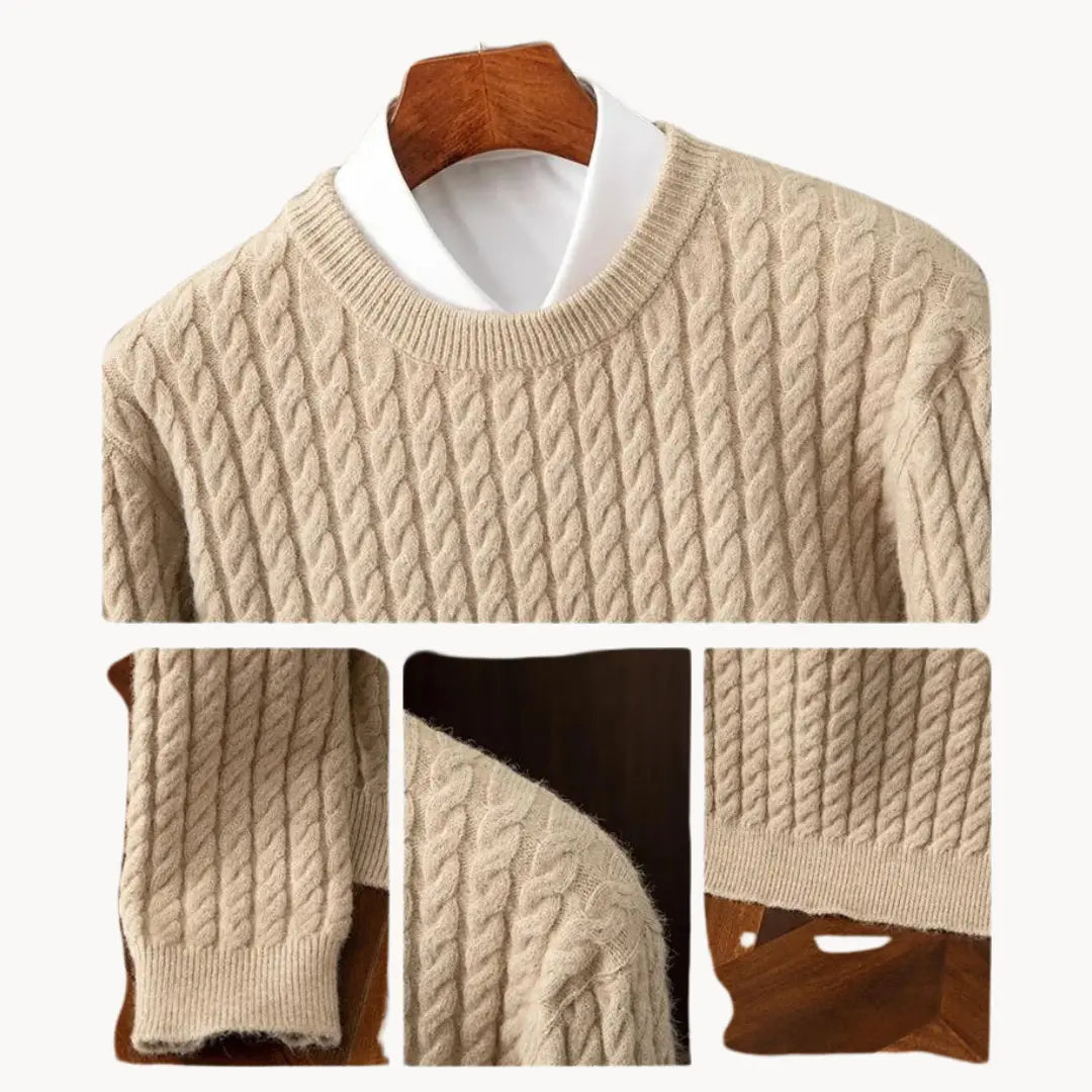 Romain - Pull Tricot Épais