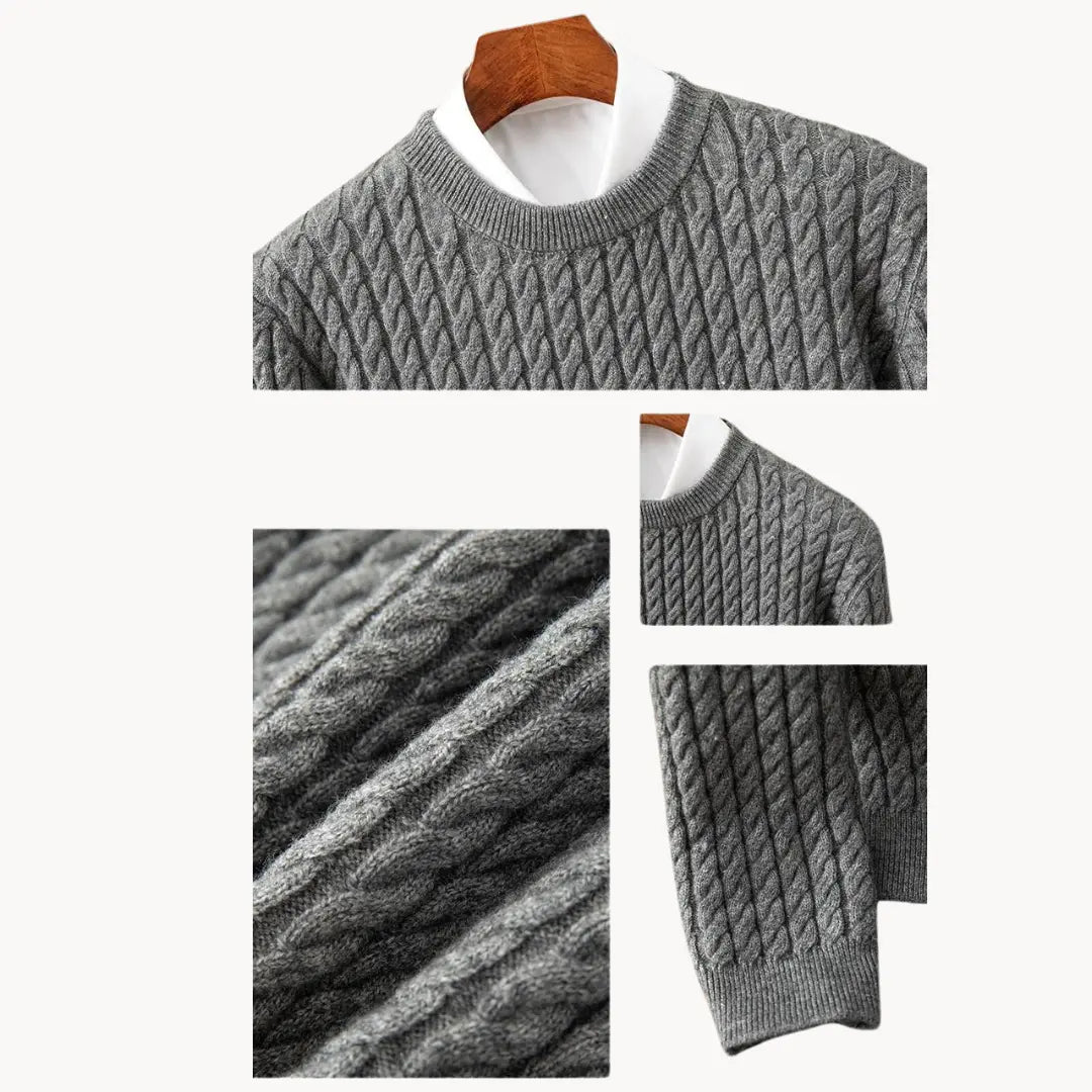 Romain - Pull Tricot Épais