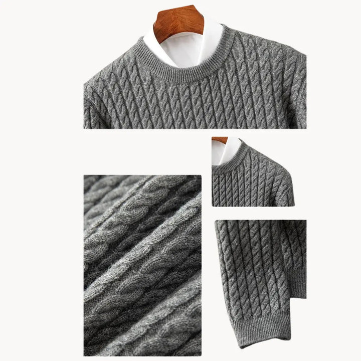 Romain - Pull Tricot Épais