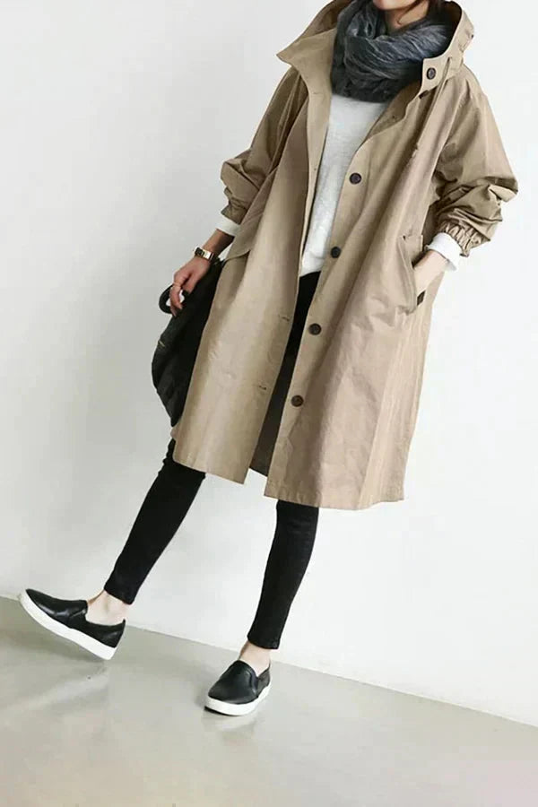 Alphonsine | Manteau Élégant et Imperméable