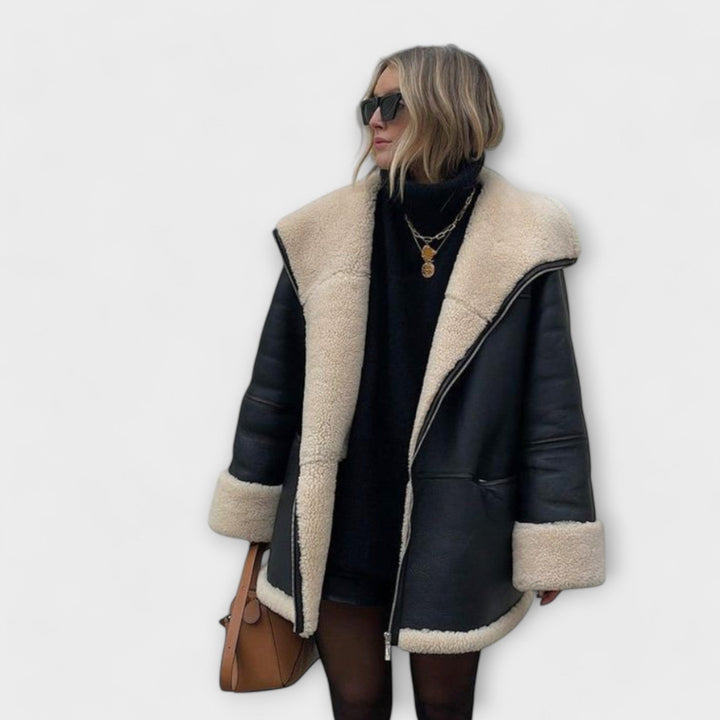 Léonie | Veste en Cuir