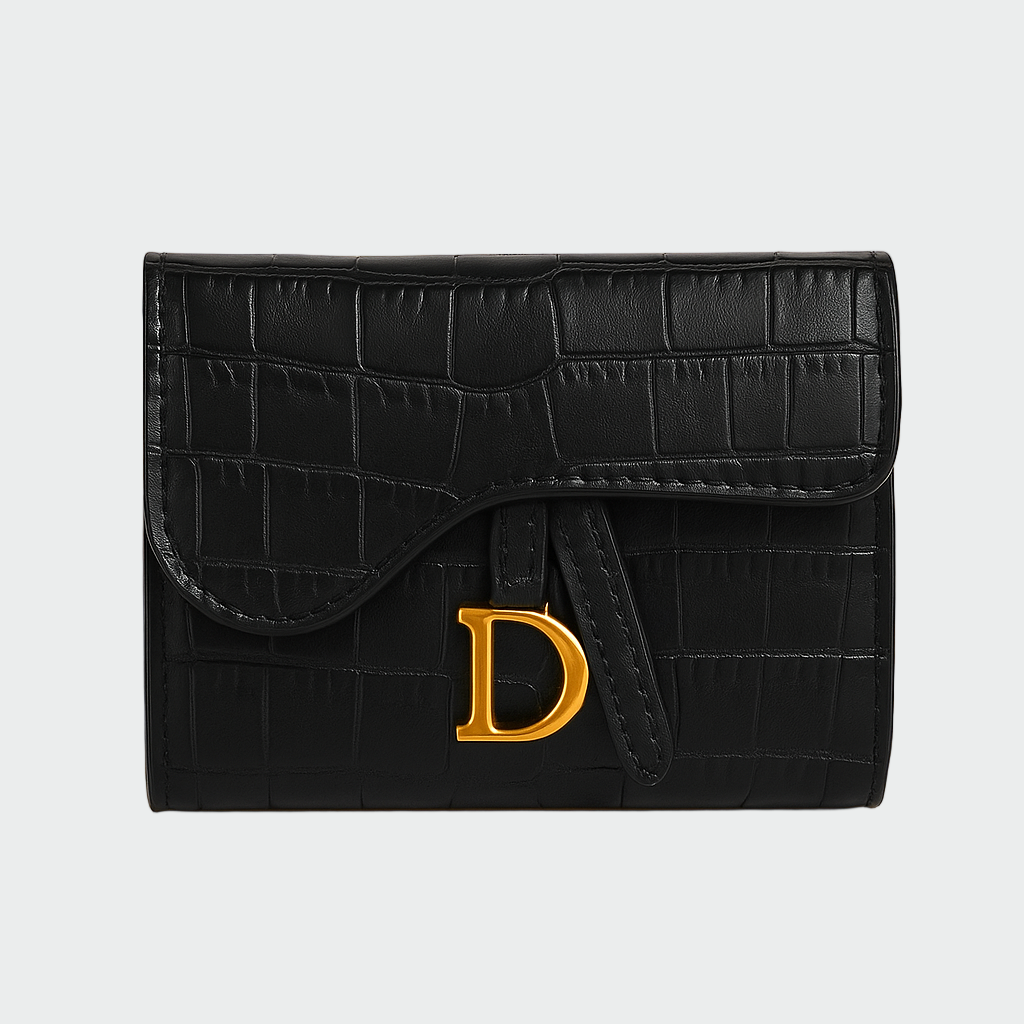 Portefeuille en Cuir de Luxe