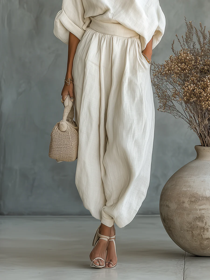 Sabine | Ensemble à Deux Pièces Off-Shoulder