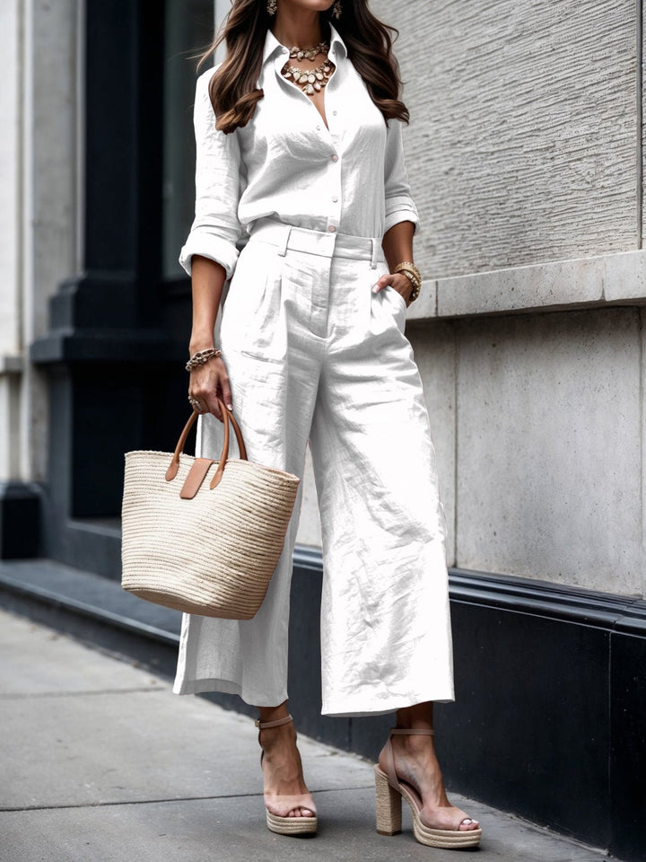 Ambre - Look Chic Décontracté Rose