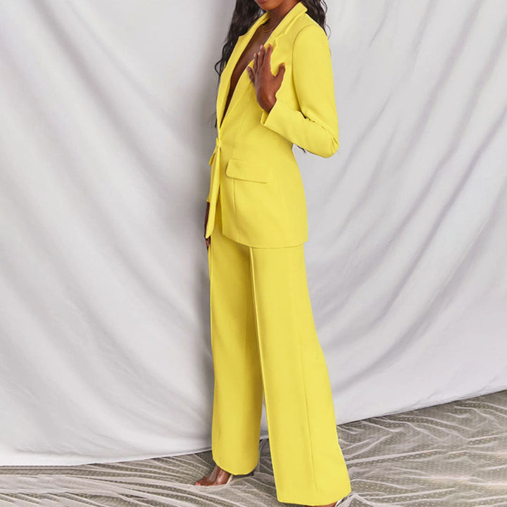 Fleur - Blazer et Pantalon Élégants