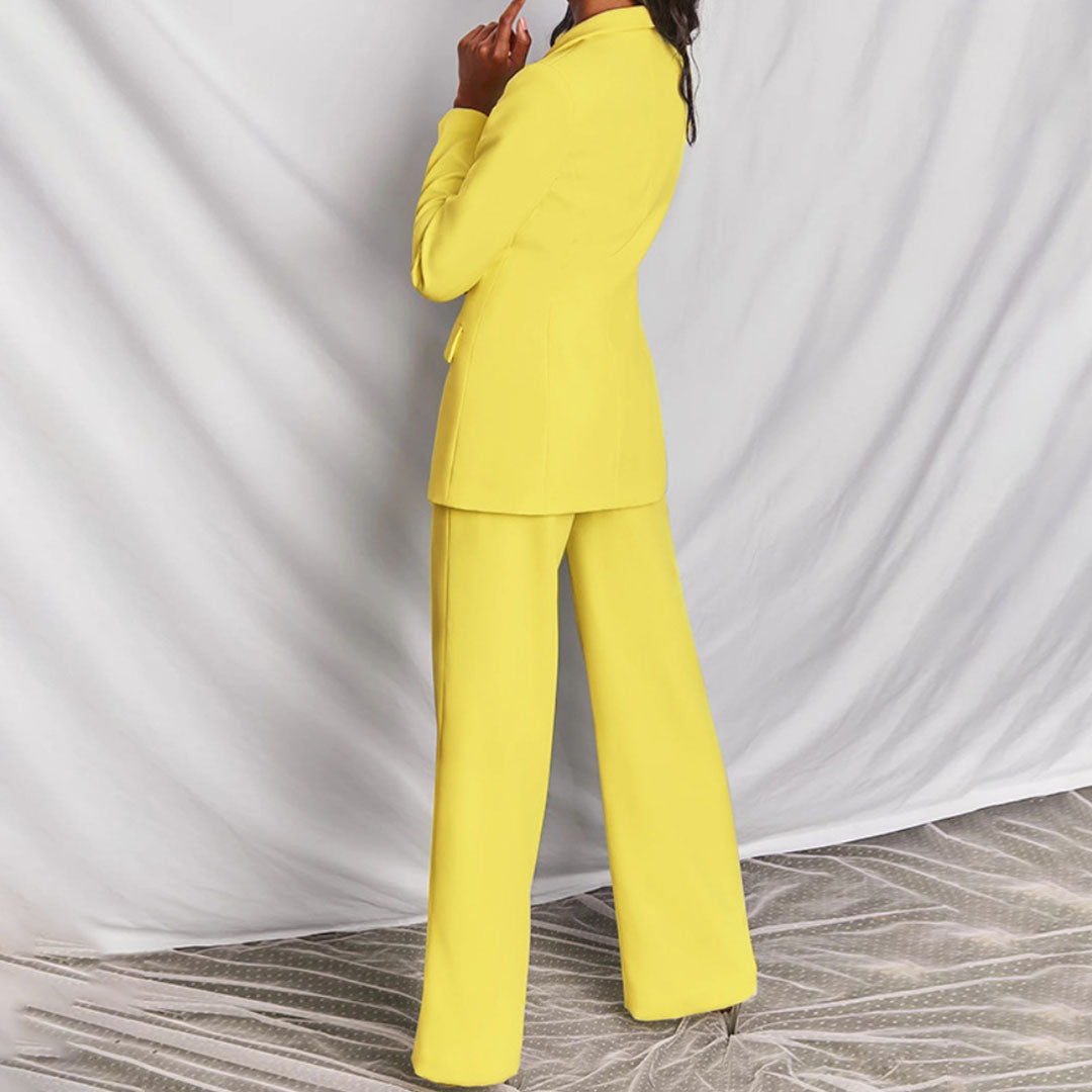 Fleur - Blazer et Pantalon Élégants