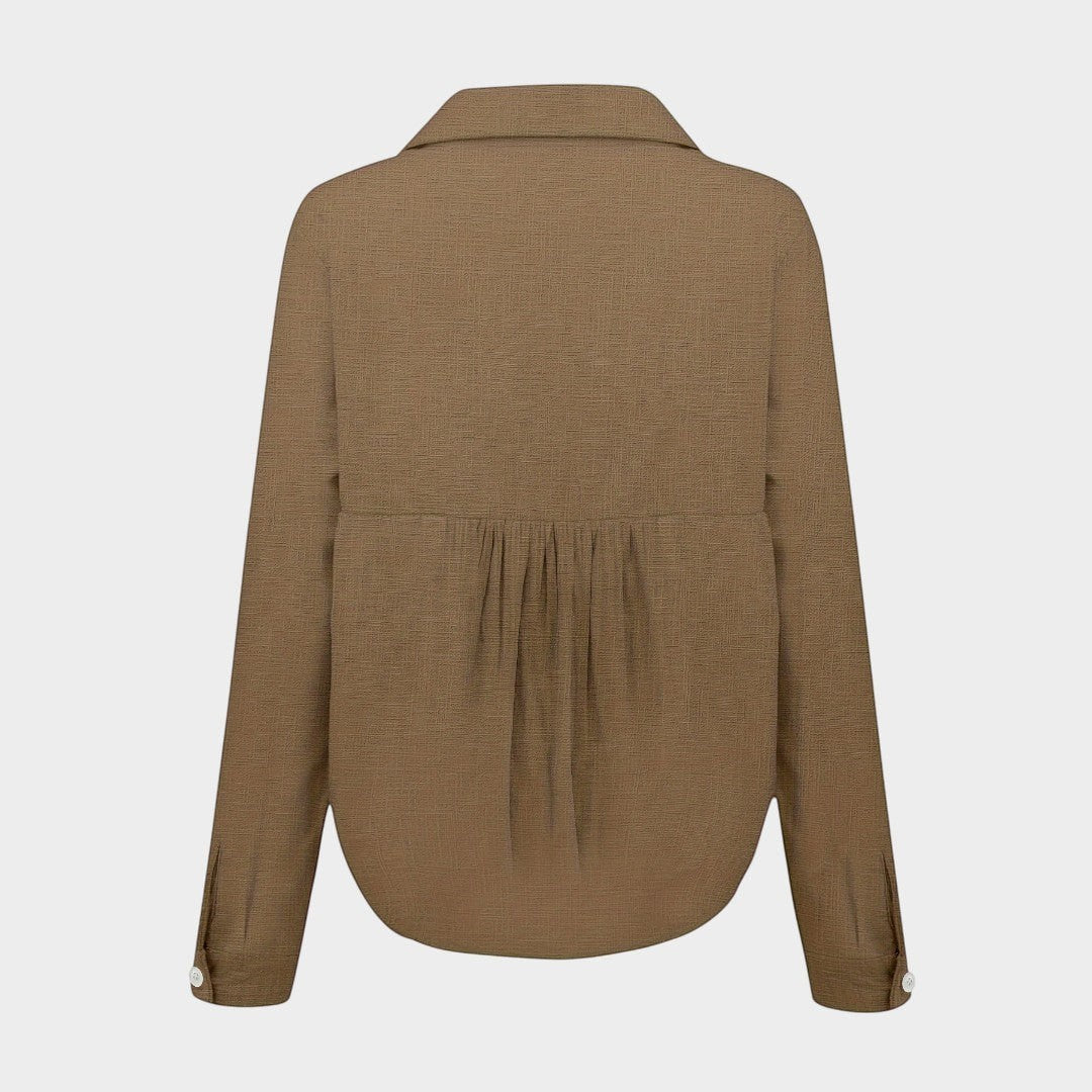 Maëlle | Chemise décontractée à manches longues pour femmes