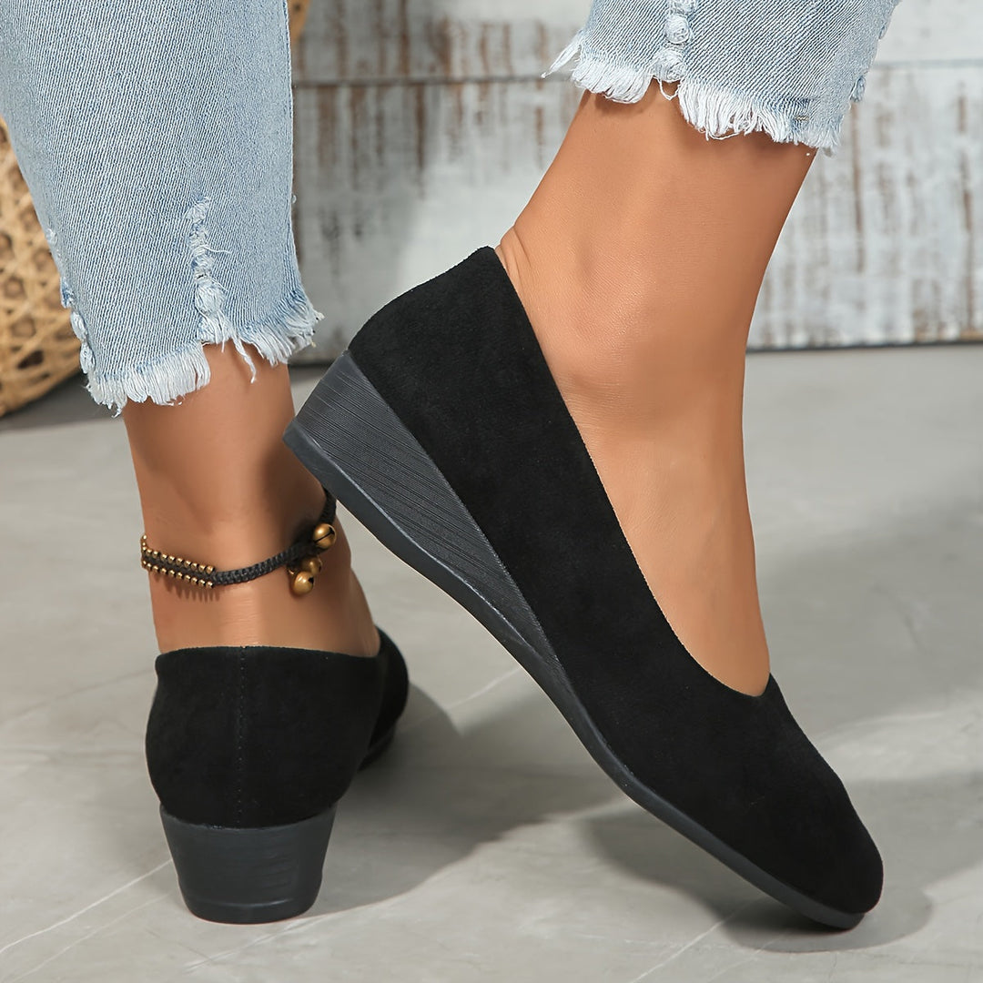 Danielle | Ballerines confortables avec talon compensé