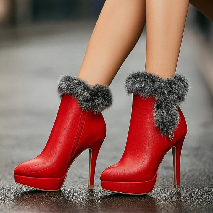 Séverine | Bottes à Talons Chaleureuses