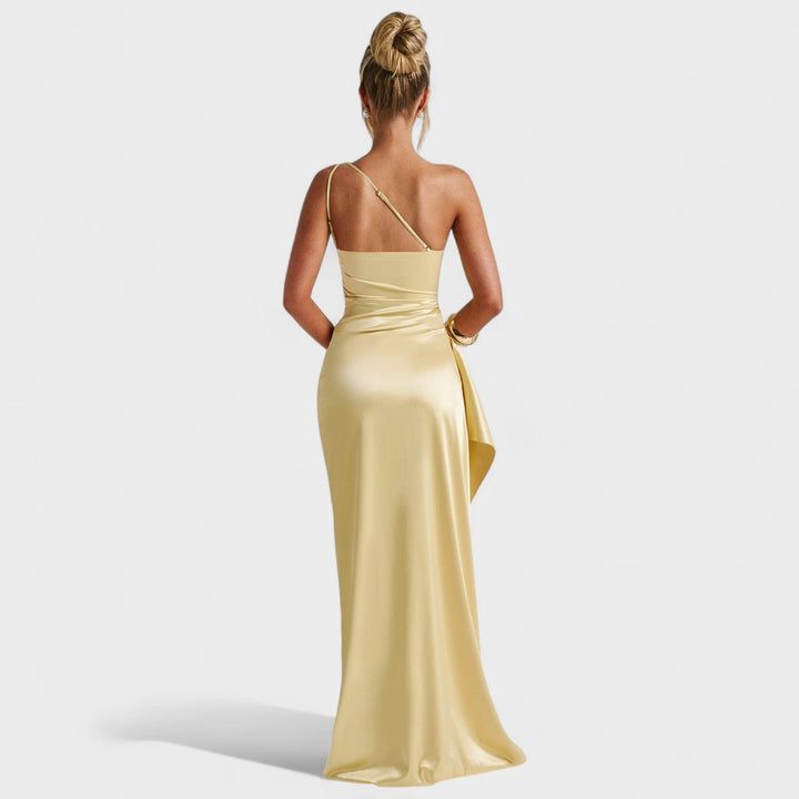 Eugénie | Robe Satin Asymétrique