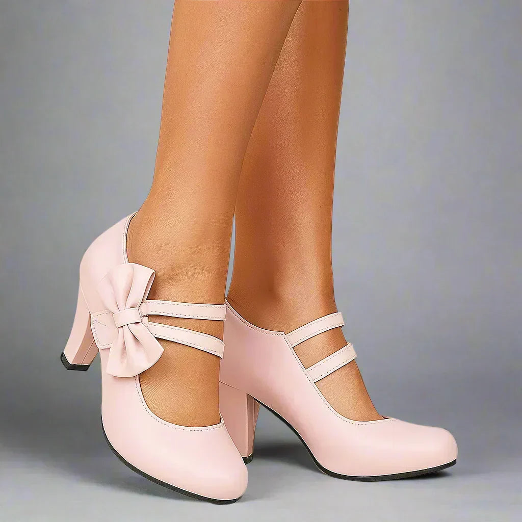 Ambre | Talons avec Nœud