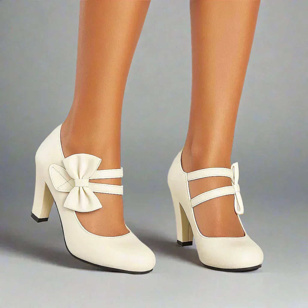 Ambre | Talons avec Nœud