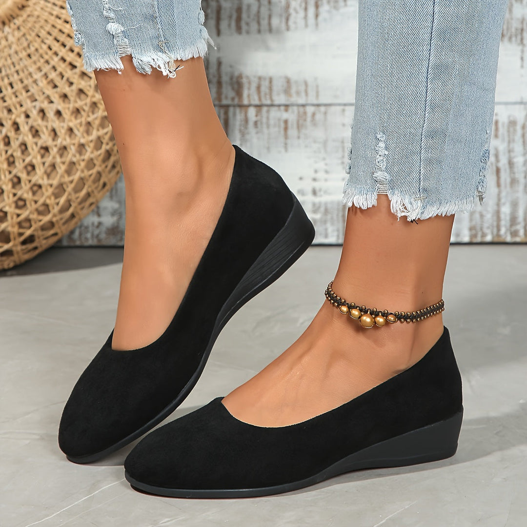 Danielle | Ballerines confortables avec talon compensé