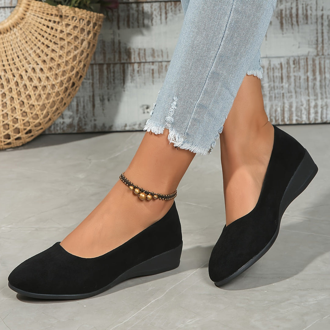 Danielle | Ballerines confortables avec talon compensé