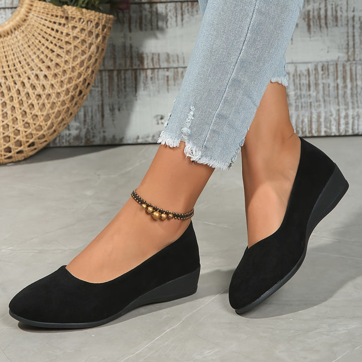 Danielle | Ballerines confortables avec talon compensé