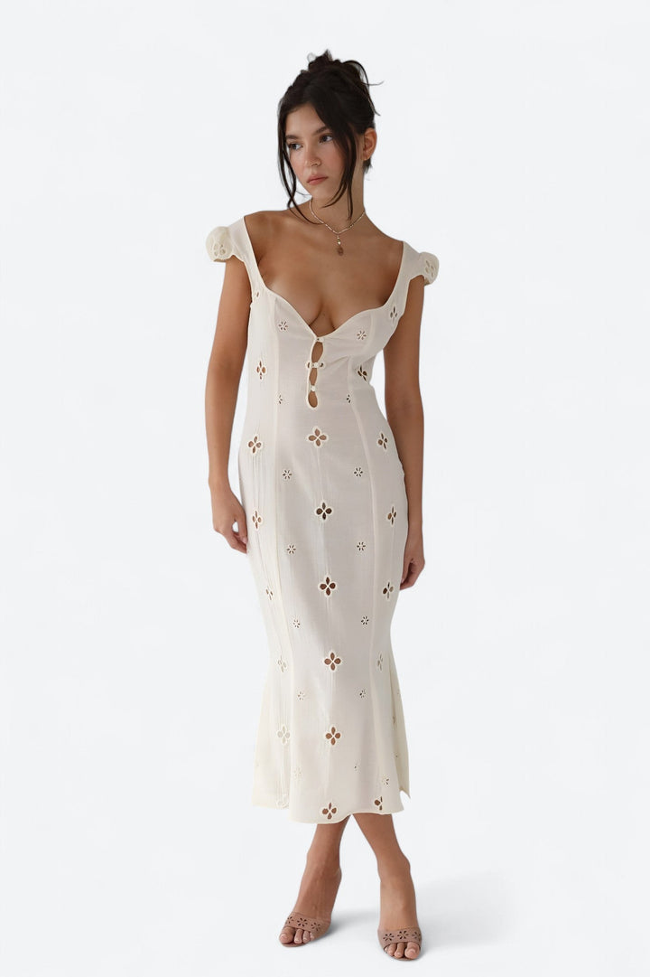 Prisca | Robe Midi Vintage