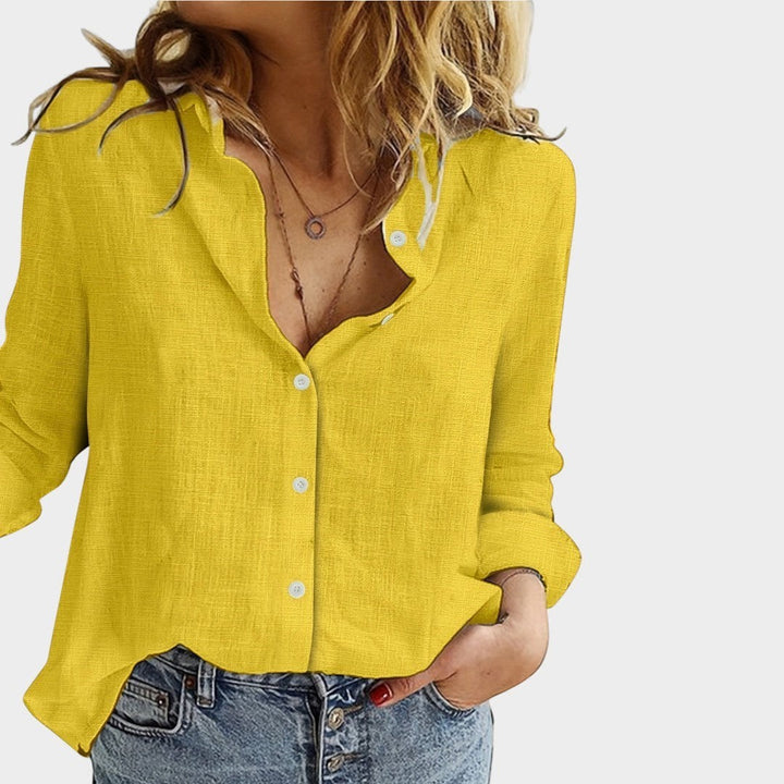 Maëlle | Chemise décontractée à manches longues pour femmes