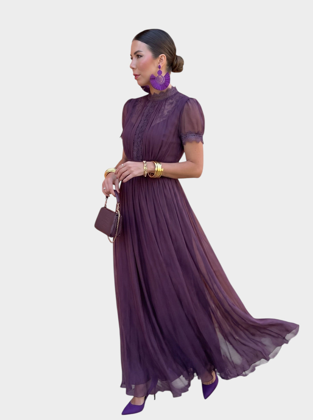 Éloïse | Robe Longue en Chiffon